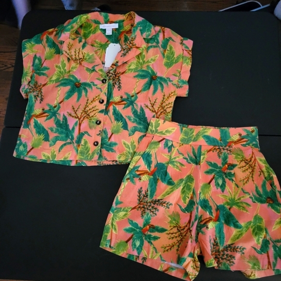 NWT Monteau Linen Blend 2-Piece Set - Picture 5 of 5